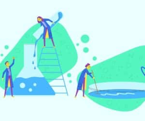 swimming pool test and balance pool water